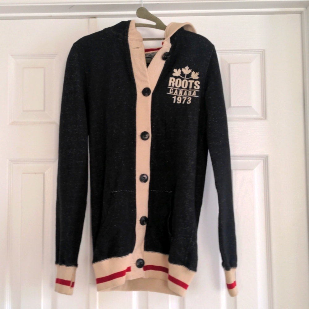 Roots sweater cardigan